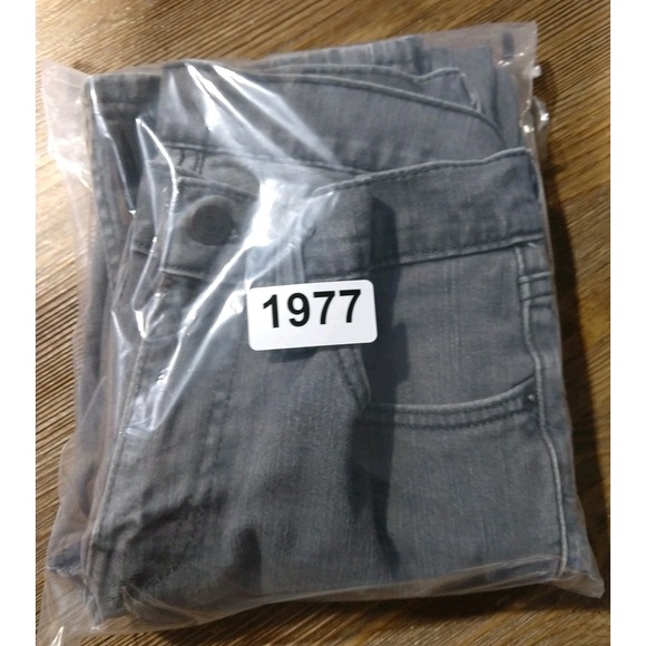 Levi's 511 Jeans Men's Size 29x30 Gray Faded Black Wash Denim - Picture 7 of 7